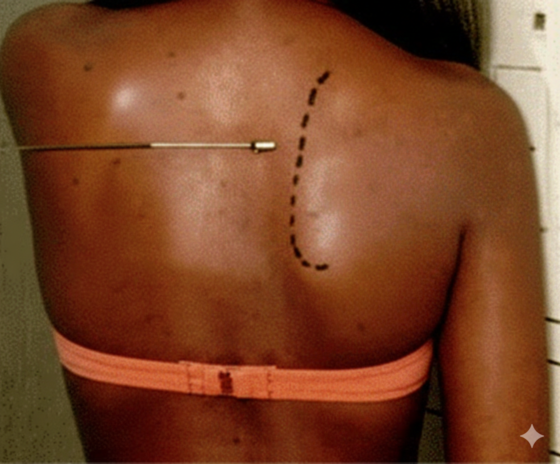 Lateral Scapula Diagram